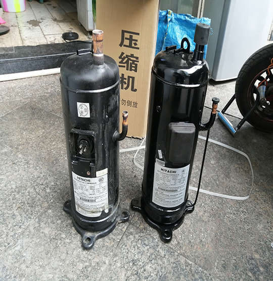 龙山中央空调压缩机的更换维修